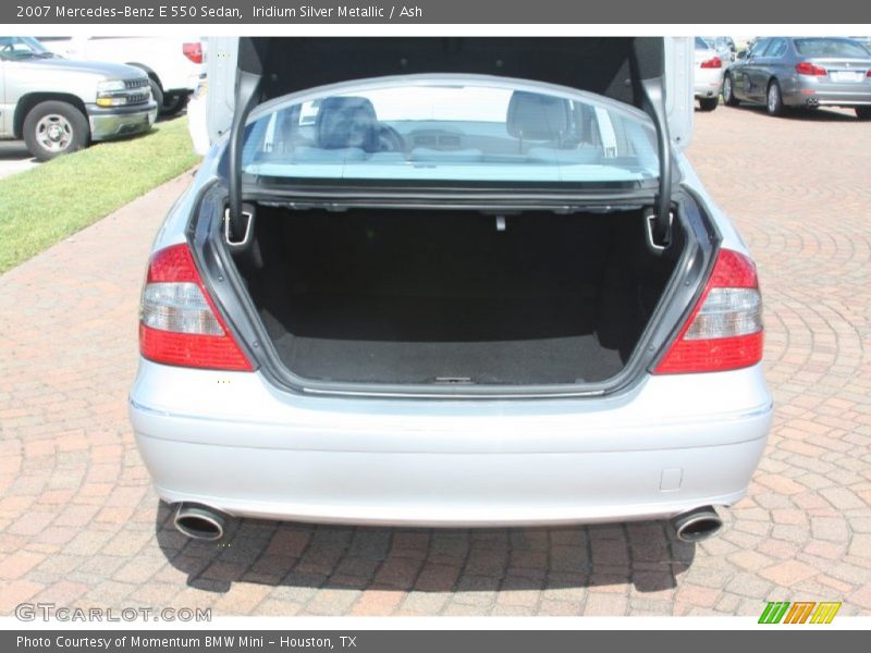 Iridium Silver Metallic / Ash 2007 Mercedes-Benz E 550 Sedan