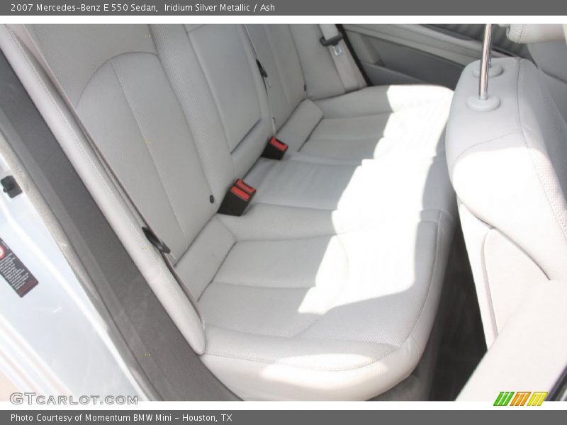 Iridium Silver Metallic / Ash 2007 Mercedes-Benz E 550 Sedan
