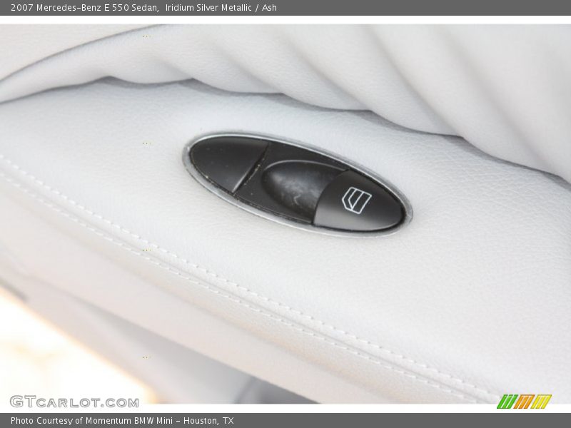 Iridium Silver Metallic / Ash 2007 Mercedes-Benz E 550 Sedan