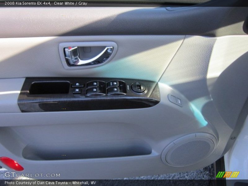 Clear White / Gray 2008 Kia Sorento EX 4x4