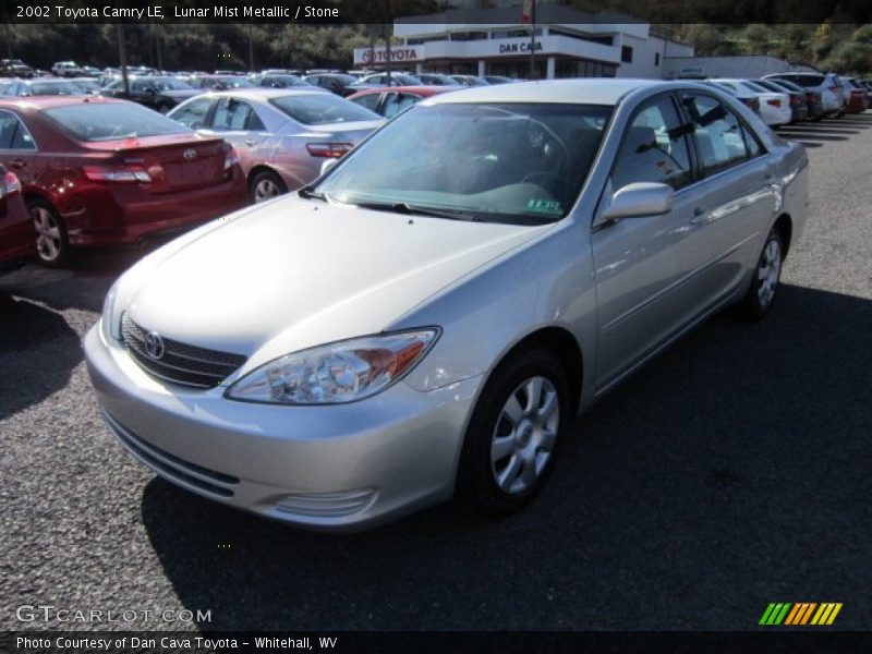 Lunar Mist Metallic / Stone 2002 Toyota Camry LE