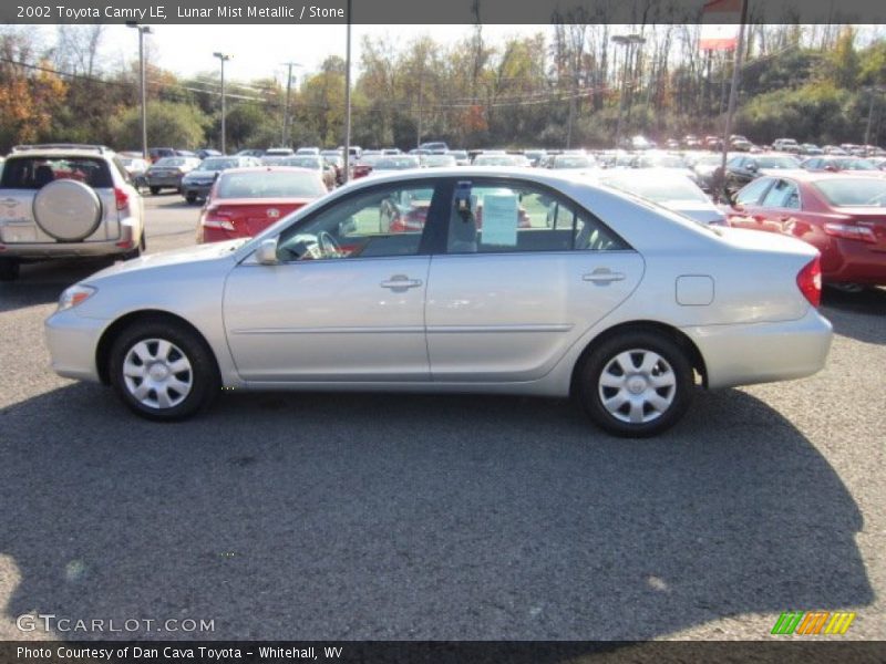 Lunar Mist Metallic / Stone 2002 Toyota Camry LE