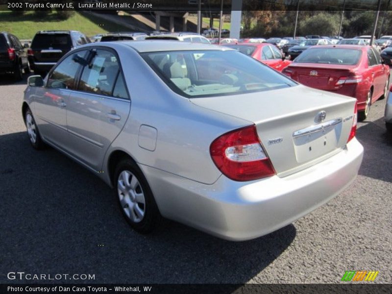Lunar Mist Metallic / Stone 2002 Toyota Camry LE