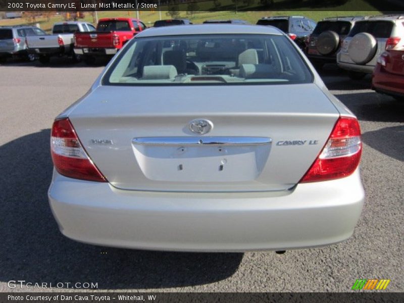 Lunar Mist Metallic / Stone 2002 Toyota Camry LE