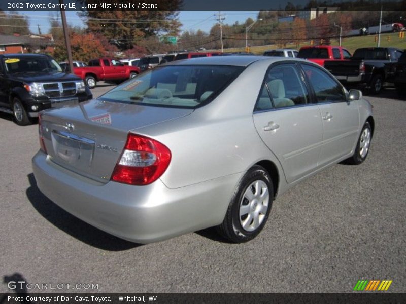 Lunar Mist Metallic / Stone 2002 Toyota Camry LE