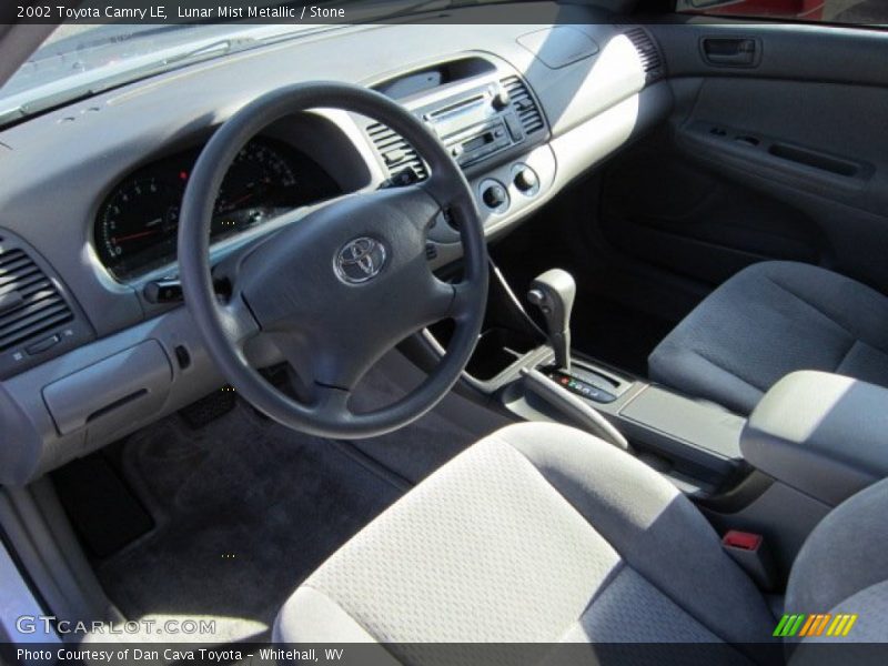 Lunar Mist Metallic / Stone 2002 Toyota Camry LE
