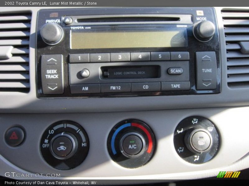 Lunar Mist Metallic / Stone 2002 Toyota Camry LE
