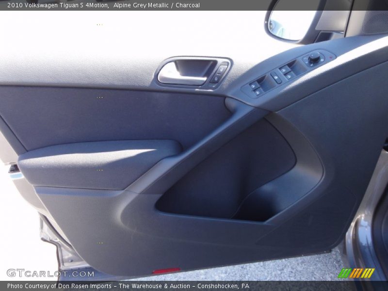 Alpine Grey Metallic / Charcoal 2010 Volkswagen Tiguan S 4Motion