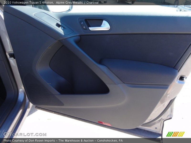 Alpine Grey Metallic / Charcoal 2010 Volkswagen Tiguan S 4Motion
