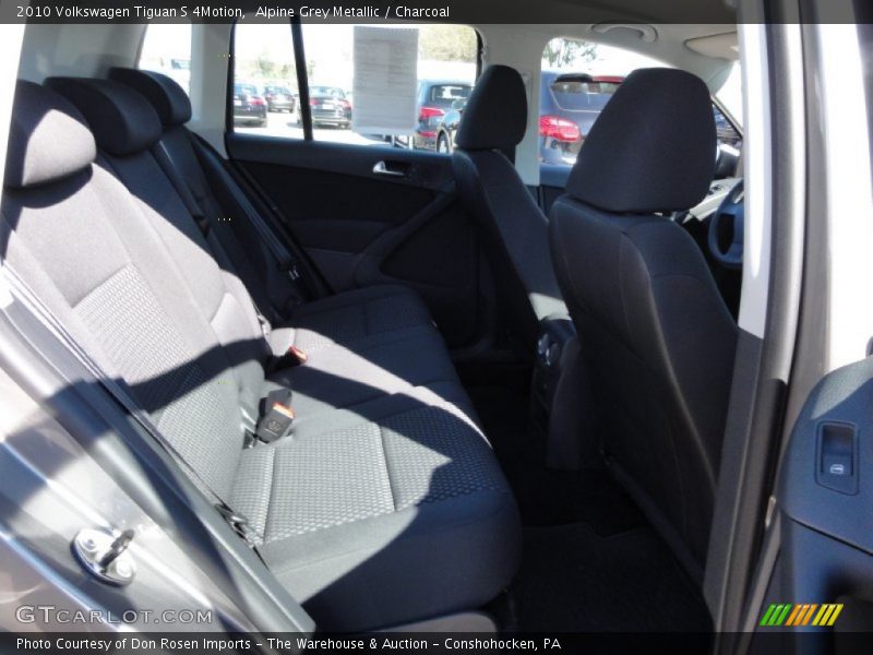 Alpine Grey Metallic / Charcoal 2010 Volkswagen Tiguan S 4Motion