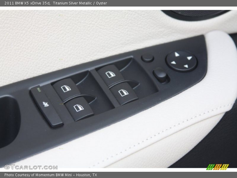 Titanium Silver Metallic / Oyster 2011 BMW X5 xDrive 35d