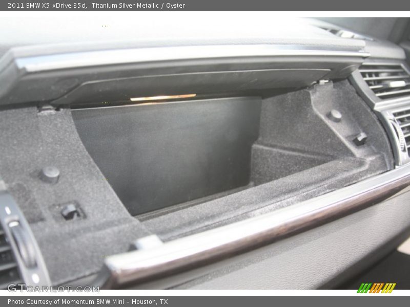 Titanium Silver Metallic / Oyster 2011 BMW X5 xDrive 35d