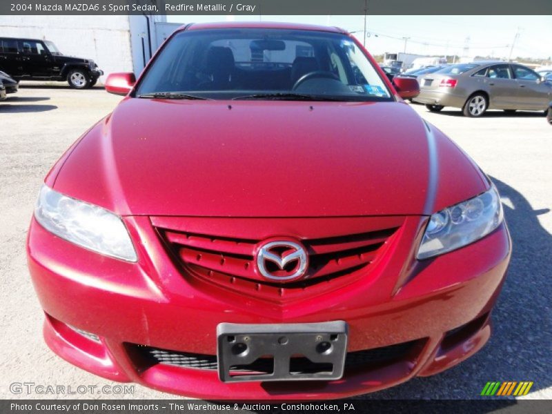 Redfire Metallic / Gray 2004 Mazda MAZDA6 s Sport Sedan