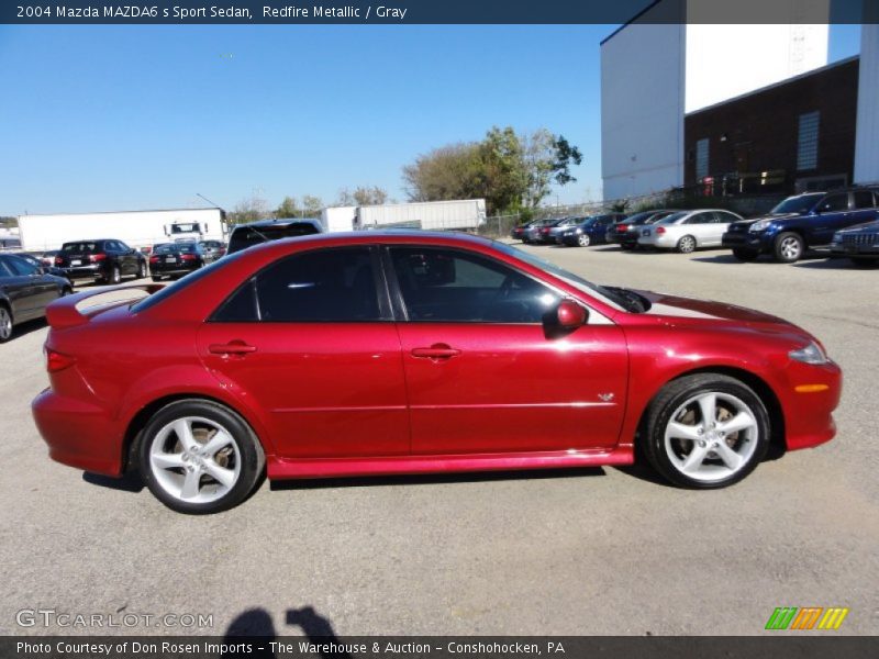 Redfire Metallic / Gray 2004 Mazda MAZDA6 s Sport Sedan