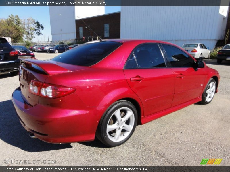 Redfire Metallic / Gray 2004 Mazda MAZDA6 s Sport Sedan