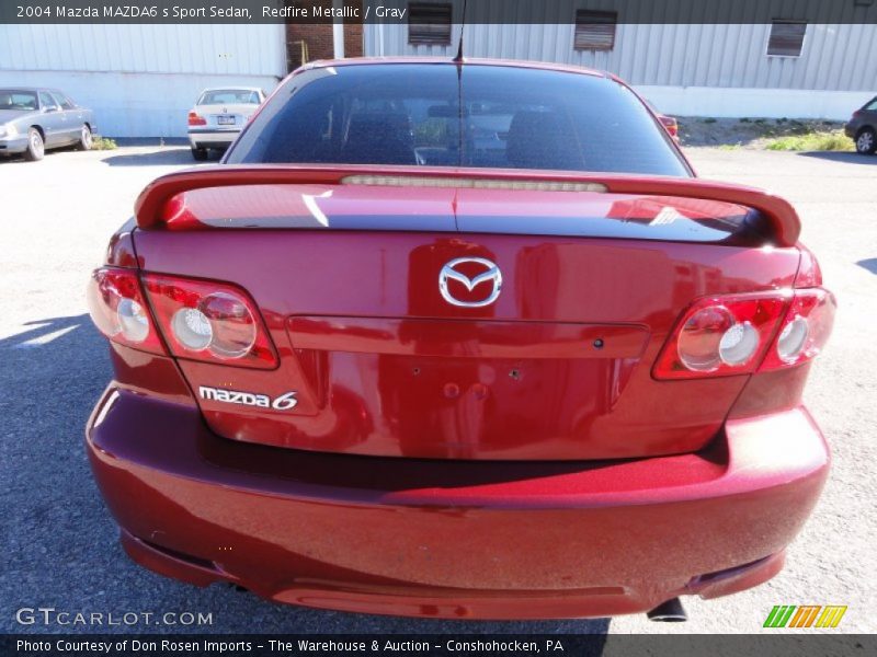 Redfire Metallic / Gray 2004 Mazda MAZDA6 s Sport Sedan