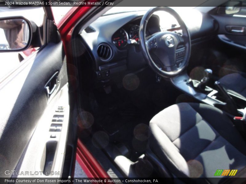 Redfire Metallic / Gray 2004 Mazda MAZDA6 s Sport Sedan