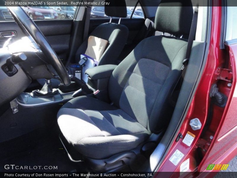 Redfire Metallic / Gray 2004 Mazda MAZDA6 s Sport Sedan