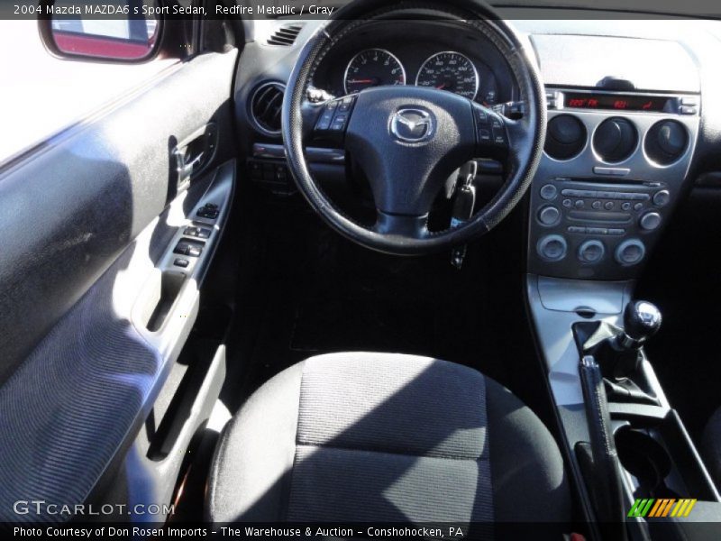 Redfire Metallic / Gray 2004 Mazda MAZDA6 s Sport Sedan