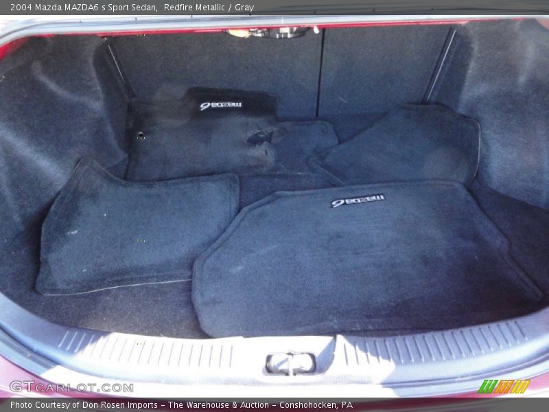Redfire Metallic / Gray 2004 Mazda MAZDA6 s Sport Sedan