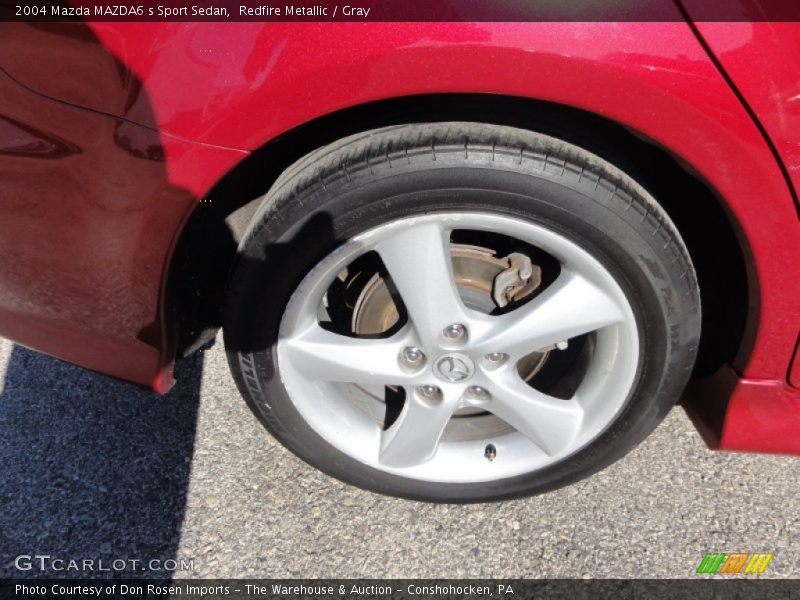 Redfire Metallic / Gray 2004 Mazda MAZDA6 s Sport Sedan