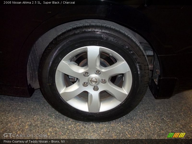 Super Black / Charcoal 2008 Nissan Altima 2.5 SL