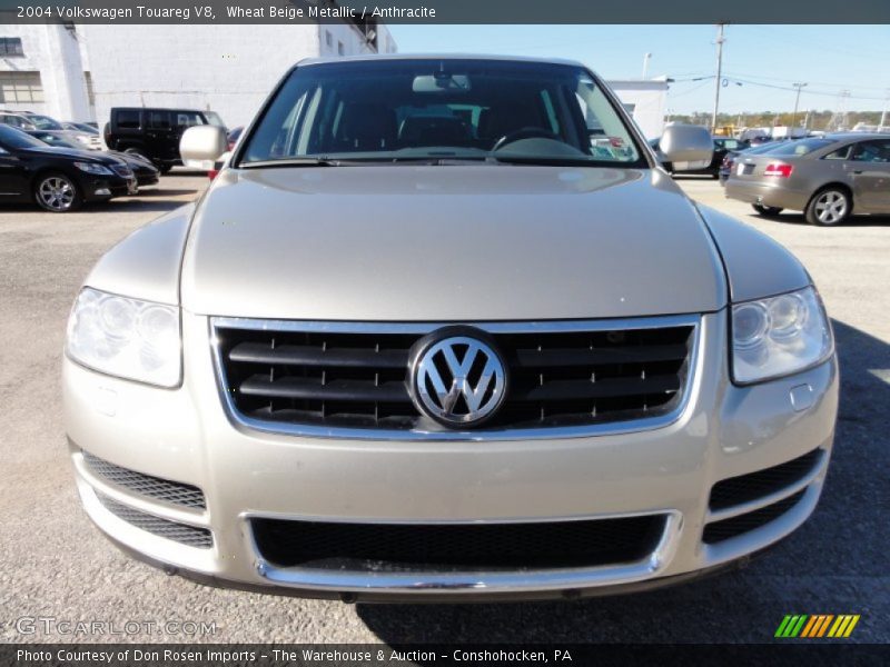 Wheat Beige Metallic / Anthracite 2004 Volkswagen Touareg V8