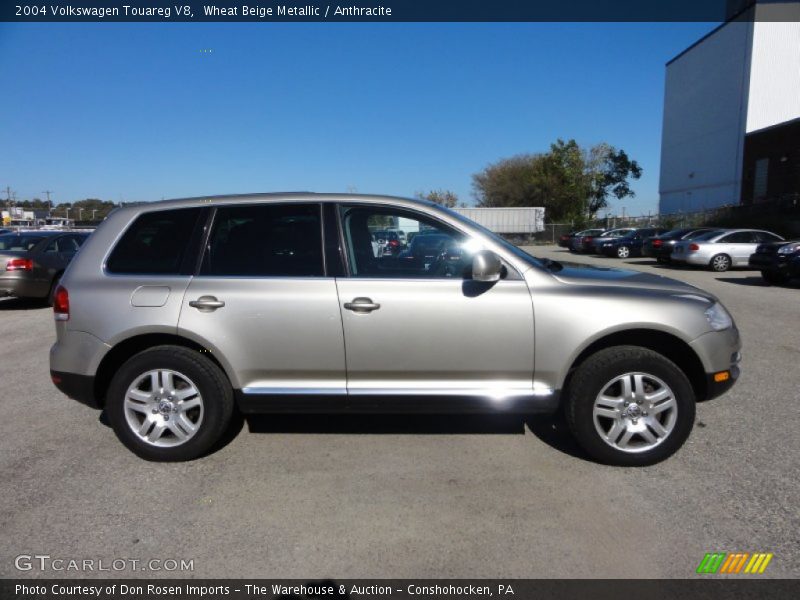 Wheat Beige Metallic / Anthracite 2004 Volkswagen Touareg V8