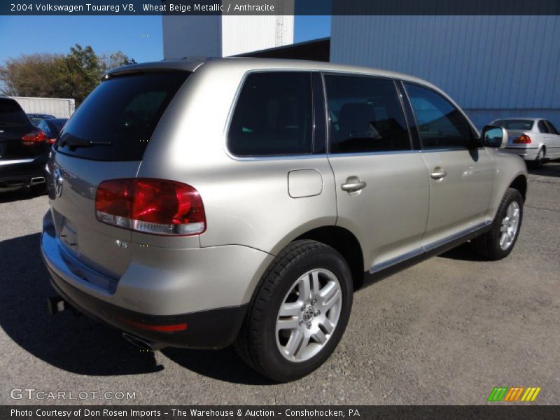 Wheat Beige Metallic / Anthracite 2004 Volkswagen Touareg V8