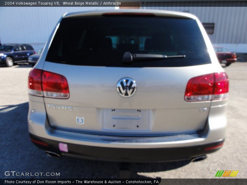 Wheat Beige Metallic / Anthracite 2004 Volkswagen Touareg V8