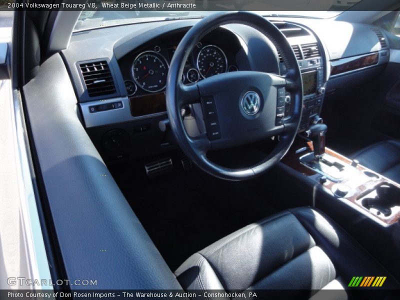 Wheat Beige Metallic / Anthracite 2004 Volkswagen Touareg V8