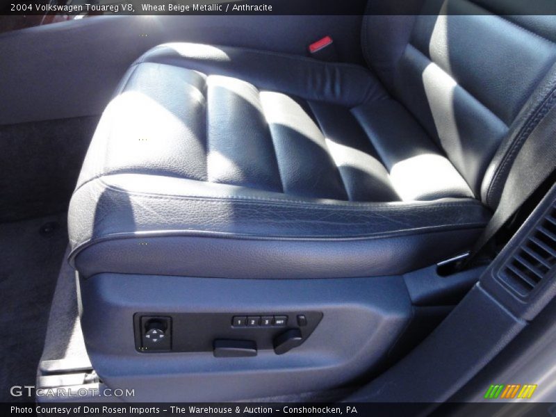 Wheat Beige Metallic / Anthracite 2004 Volkswagen Touareg V8
