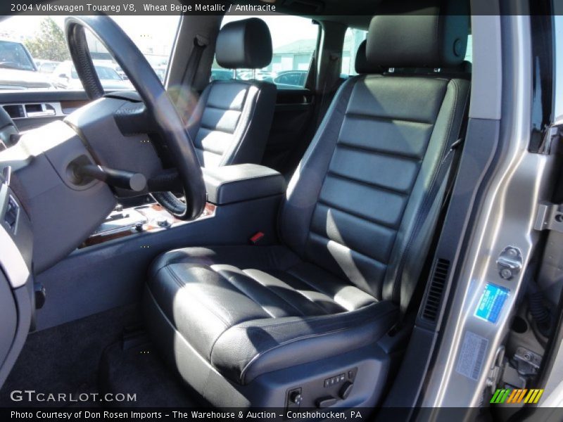  2004 Touareg V8 Anthracite Interior
