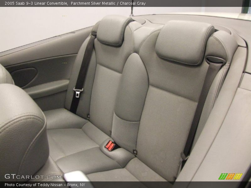  2005 9-3 Linear Convertible Charcoal Gray Interior