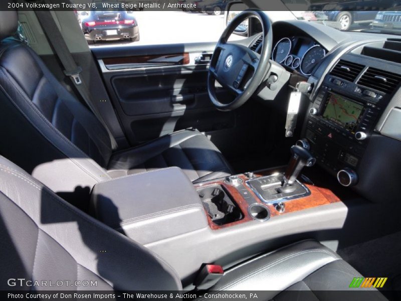 Wheat Beige Metallic / Anthracite 2004 Volkswagen Touareg V8