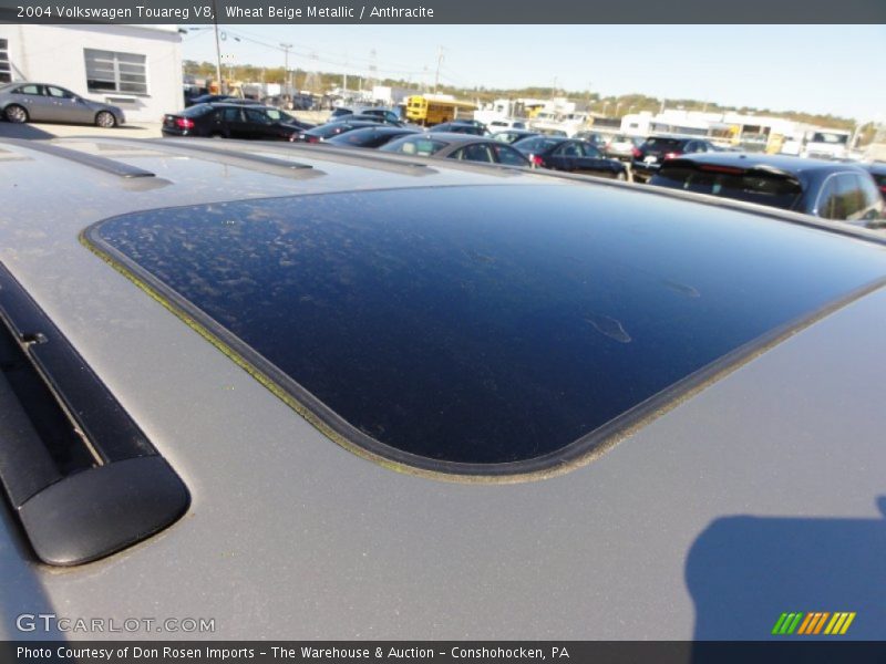 Sunroof of 2004 Touareg V8