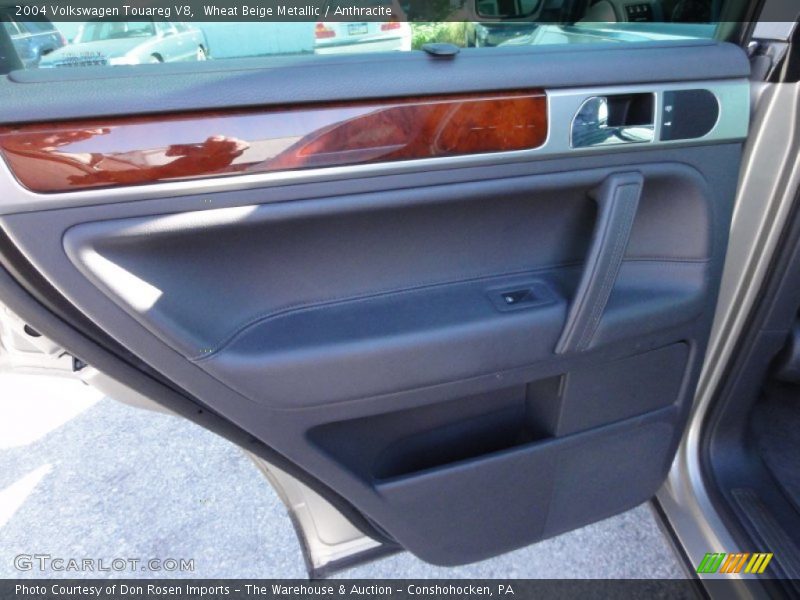 Wheat Beige Metallic / Anthracite 2004 Volkswagen Touareg V8