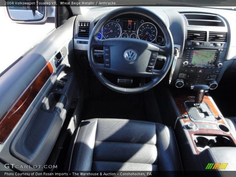 Wheat Beige Metallic / Anthracite 2004 Volkswagen Touareg V8