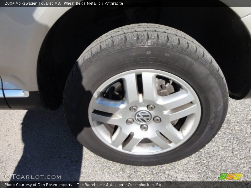 Wheat Beige Metallic / Anthracite 2004 Volkswagen Touareg V8