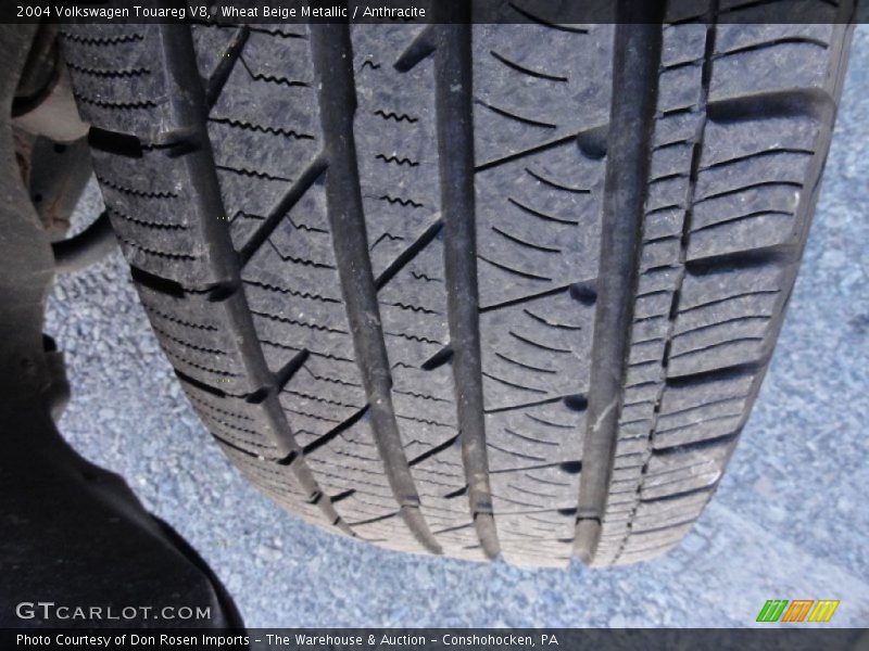 Wheat Beige Metallic / Anthracite 2004 Volkswagen Touareg V8
