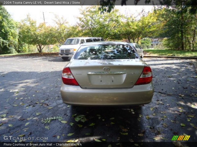 Desert Sand Mica / Stone 2004 Toyota Camry LE V6