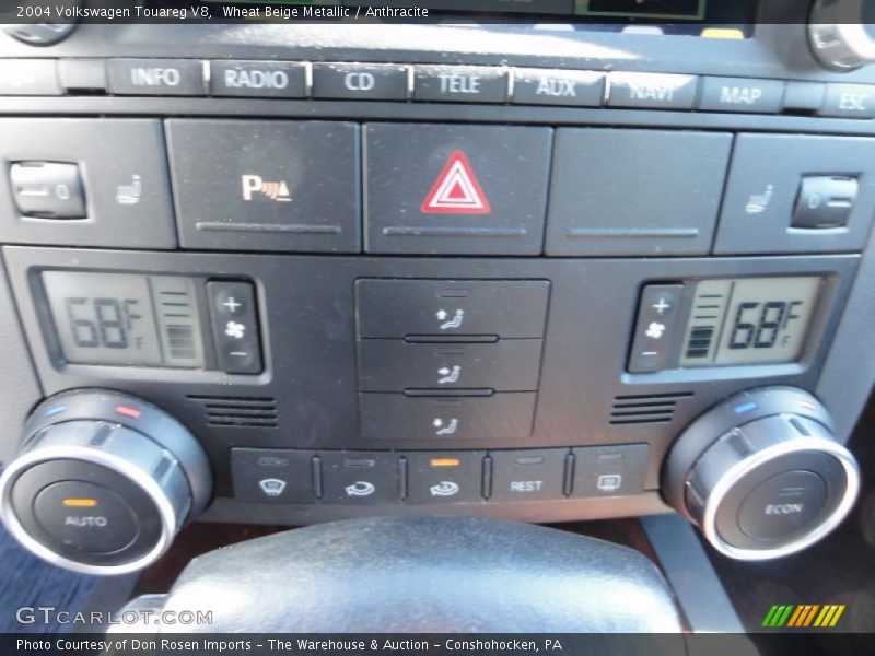 Wheat Beige Metallic / Anthracite 2004 Volkswagen Touareg V8