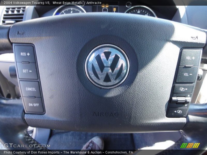 Wheat Beige Metallic / Anthracite 2004 Volkswagen Touareg V8