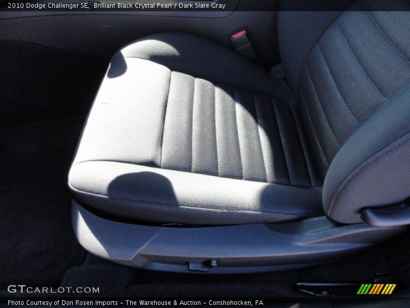 Brilliant Black Crystal Pearl / Dark Slate Gray 2010 Dodge Challenger SE