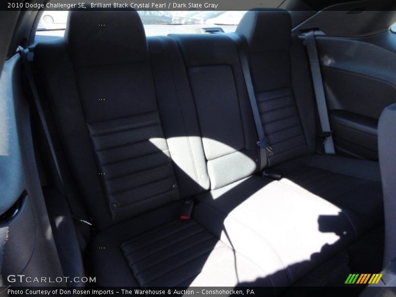 Brilliant Black Crystal Pearl / Dark Slate Gray 2010 Dodge Challenger SE