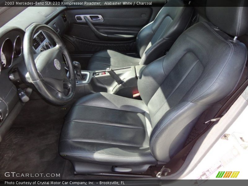  2003 SLK 230 Kompressor Roadster Charcoal Interior