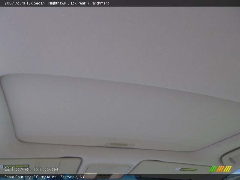Nighthawk Black Pearl / Parchment 2007 Acura TSX Sedan