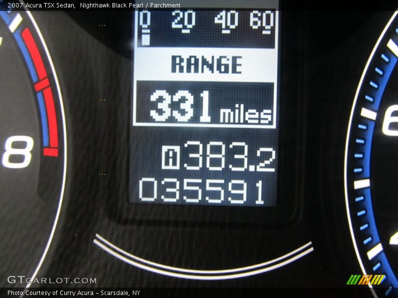 Nighthawk Black Pearl / Parchment 2007 Acura TSX Sedan