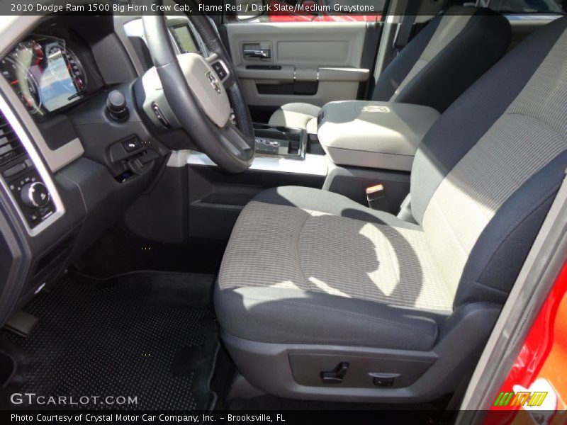 Flame Red / Dark Slate/Medium Graystone 2010 Dodge Ram 1500 Big Horn Crew Cab