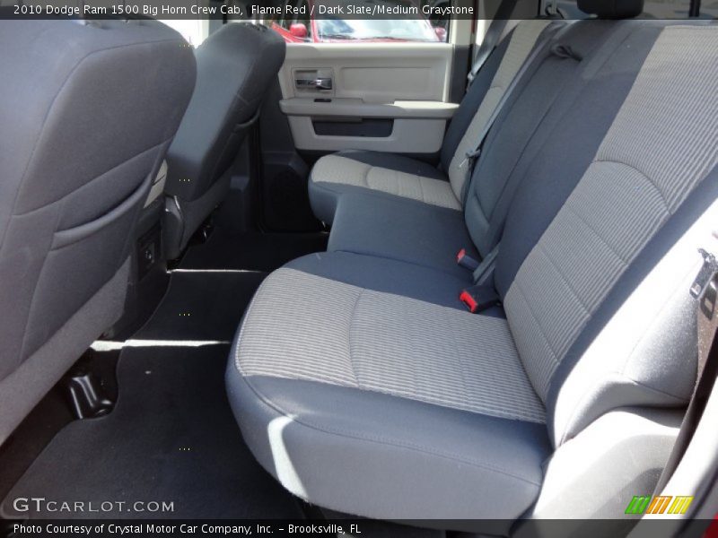 Flame Red / Dark Slate/Medium Graystone 2010 Dodge Ram 1500 Big Horn Crew Cab
